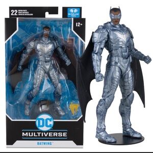 9- DC Multiverse Batwing Action Figure - Silver